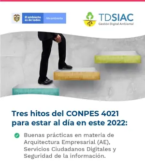 Ministerio de Ambiente y Desarrollo Sostenible · tres hitos conpes tres hitos conpes
