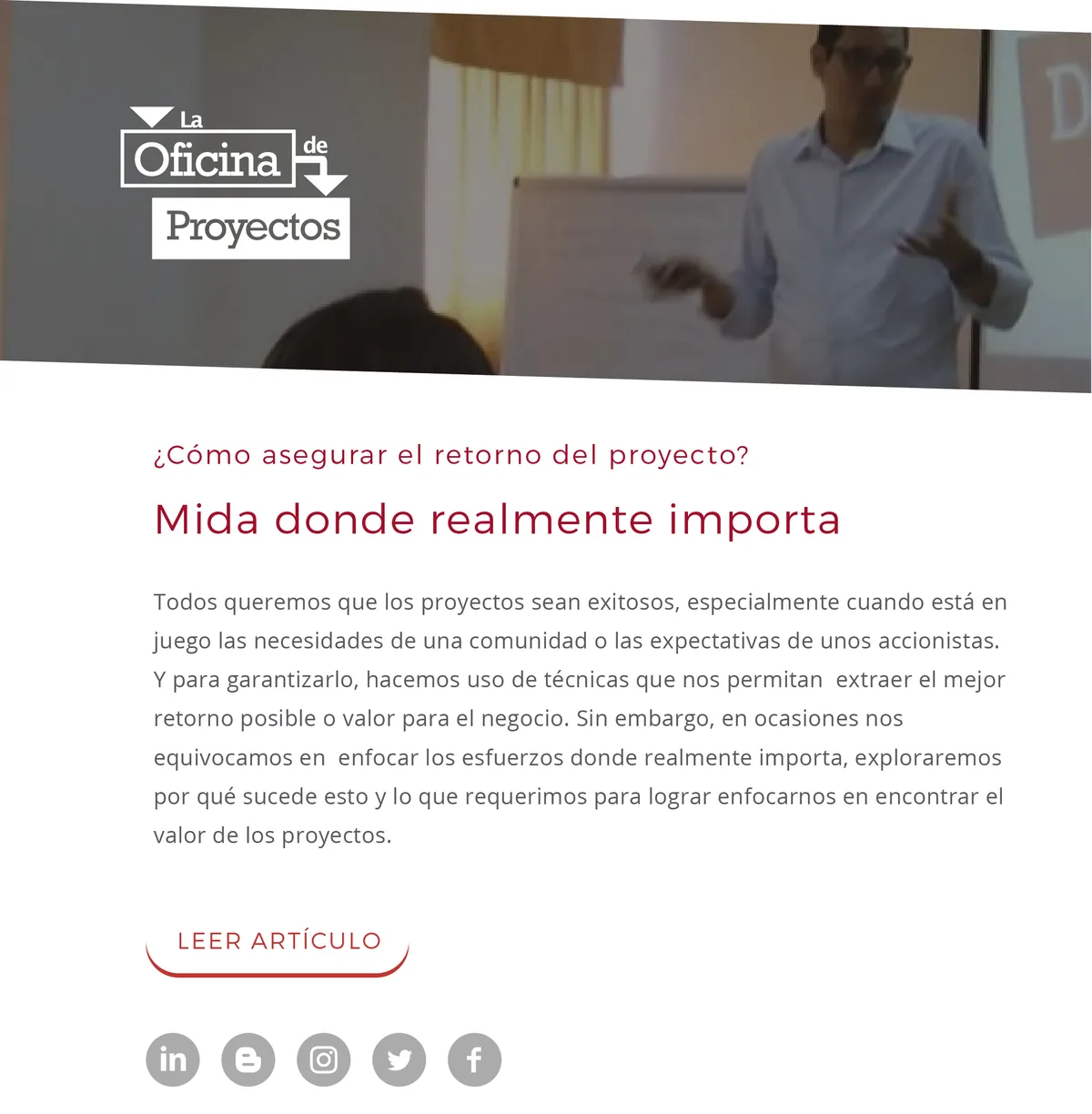 Mailing: Mida donde realmente importa