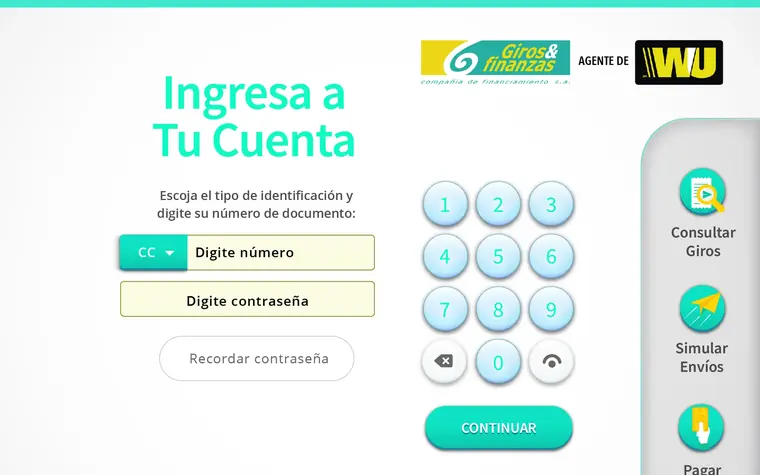 Giros y Finanzas — REDSIS