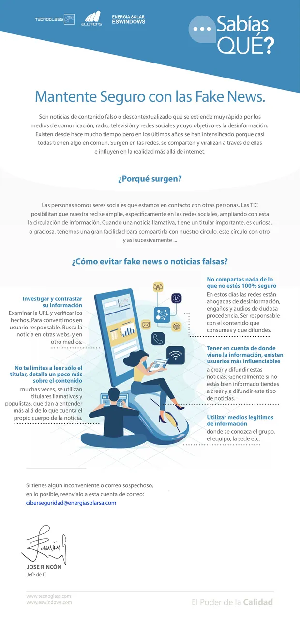 Pieza completa sobre noticias falsas, con la explicaci&oacute;n de por qu&eacute; surgen y c&oacute;mo evitarlas