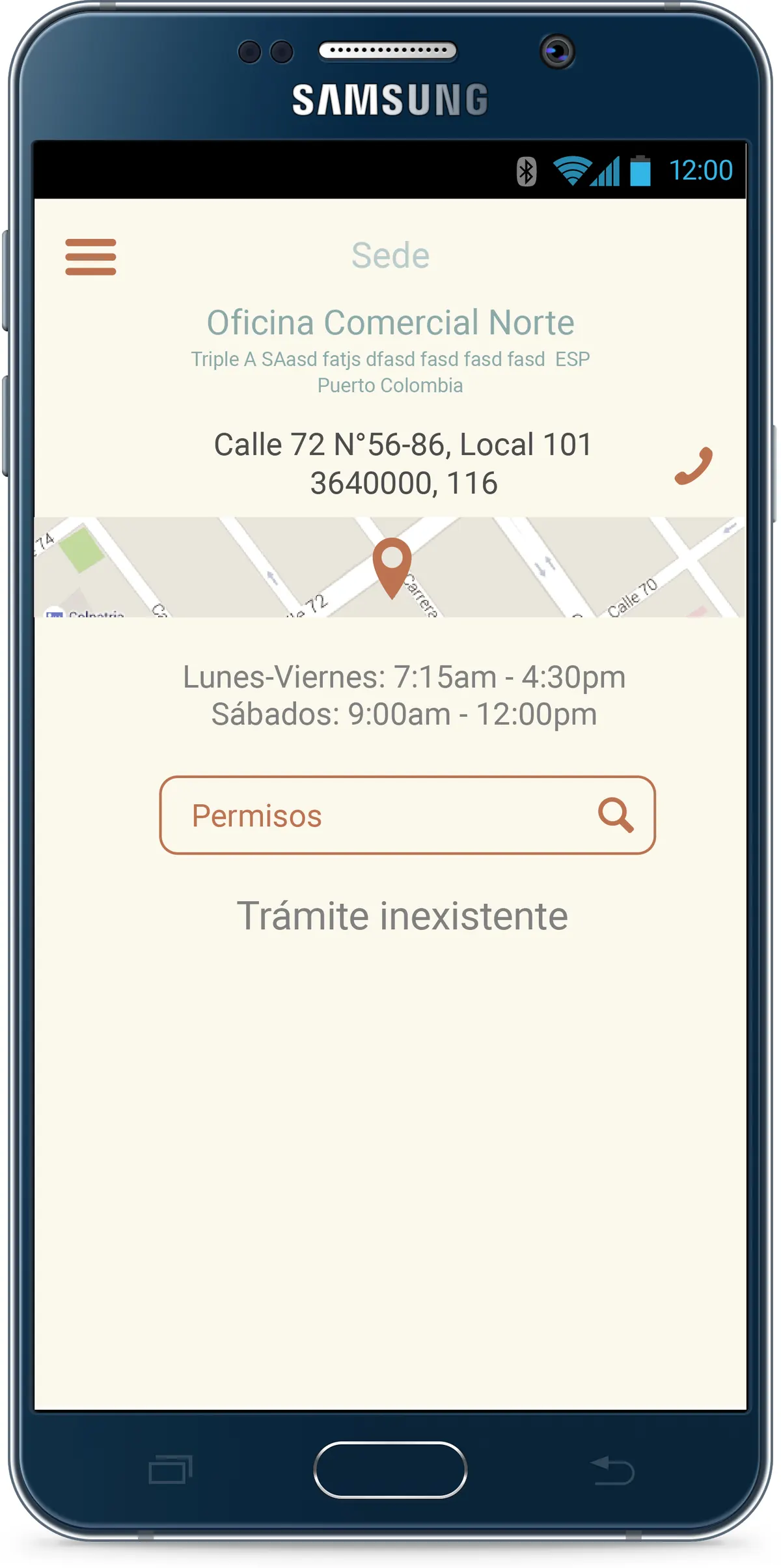 Tramites busqueda sin resultados — AirTramit