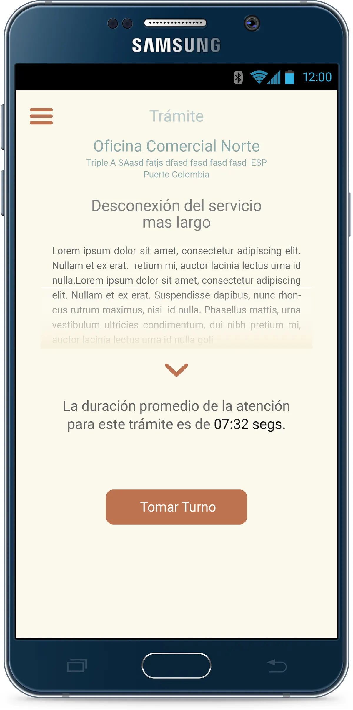 Tramites detalle contenido expandido — AirTramit
