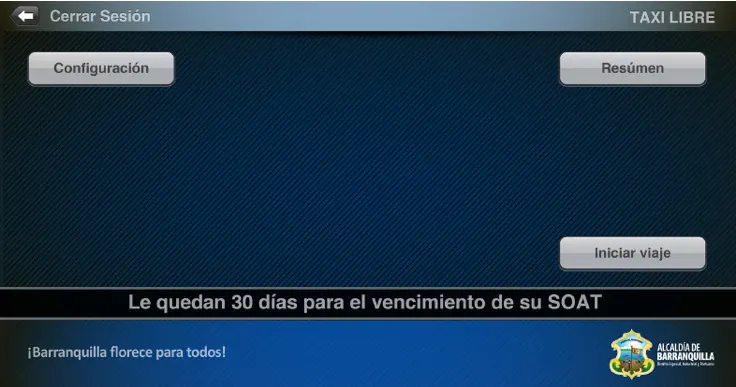 Taxi libre — Taxímetro digital