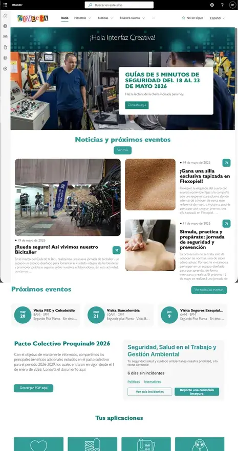 Conecta — Spradling, Proquinal y Calypso